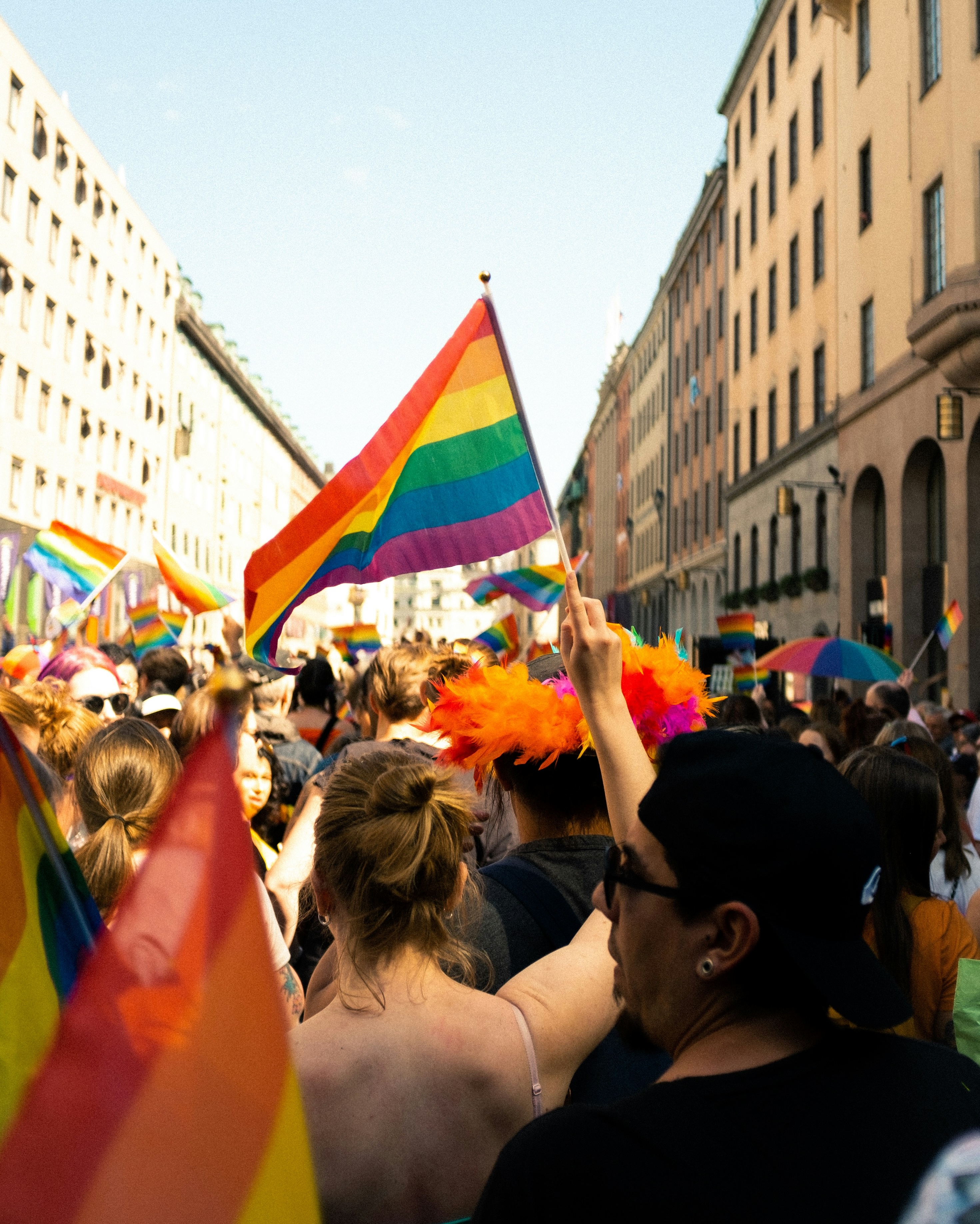 Real-world Pride parade